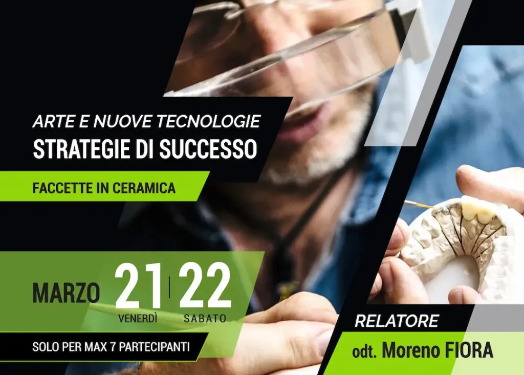 Corso teorico e pratico faccette in ceramica